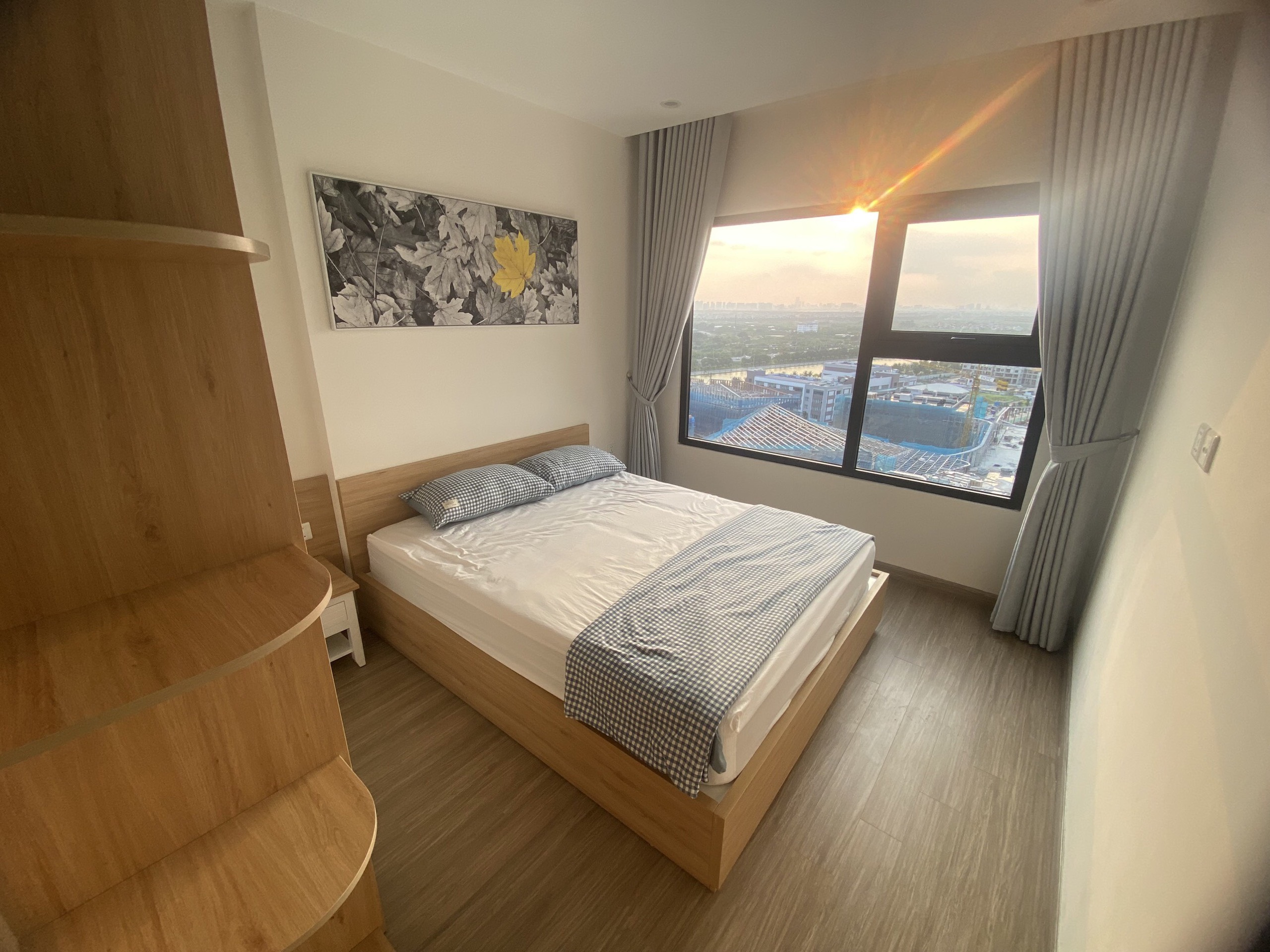 Bán căn 2 ngủ 1 vệ sinh Vinhomes Ocean Park phân khu S2-07 tầng caoFull đồ 3