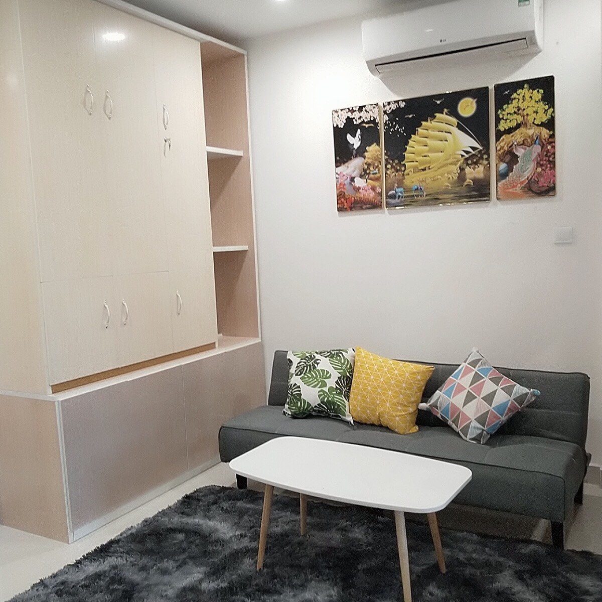Chính chủ cho thuê căn Studio full đồ gá rẻ tại S2.01 Vinhomes Ocean Park 2