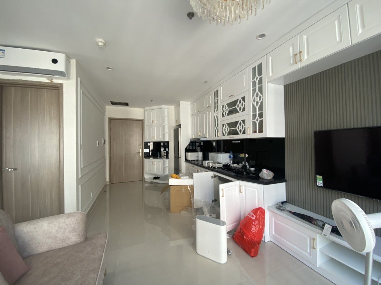 Cho thuê căn 3 ngủ tầng cao full đồ tòa S1.09 Vinhomes Ocean Park 3