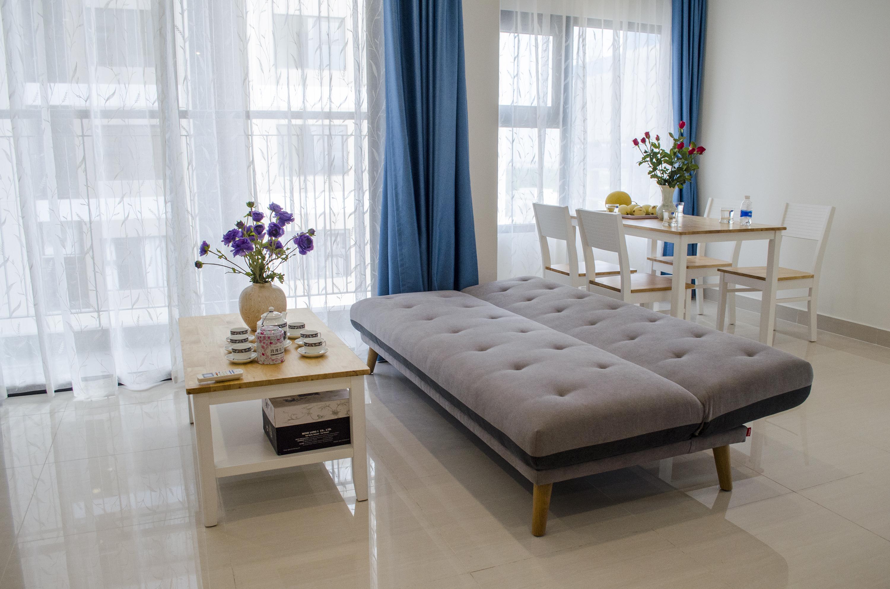 Cho thuê căn góc 2PN, 2 ban công thoáng, gần Vinschool tại KĐT Vinhomes Ocean Park 3