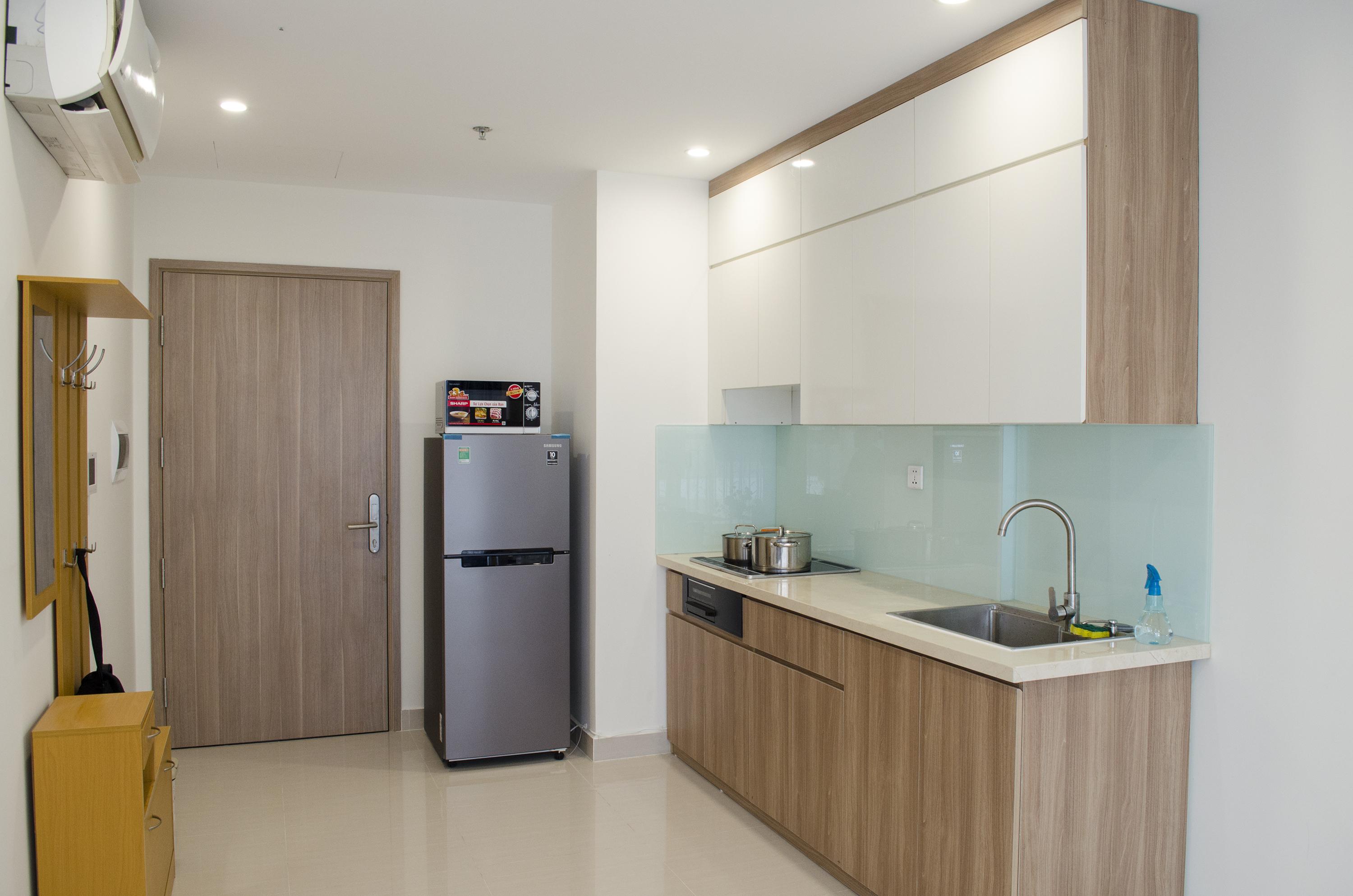 Cho thuê căn góc 2PN, 2 ban công thoáng, gần Vinschool tại KĐT Vinhomes Ocean Park 7