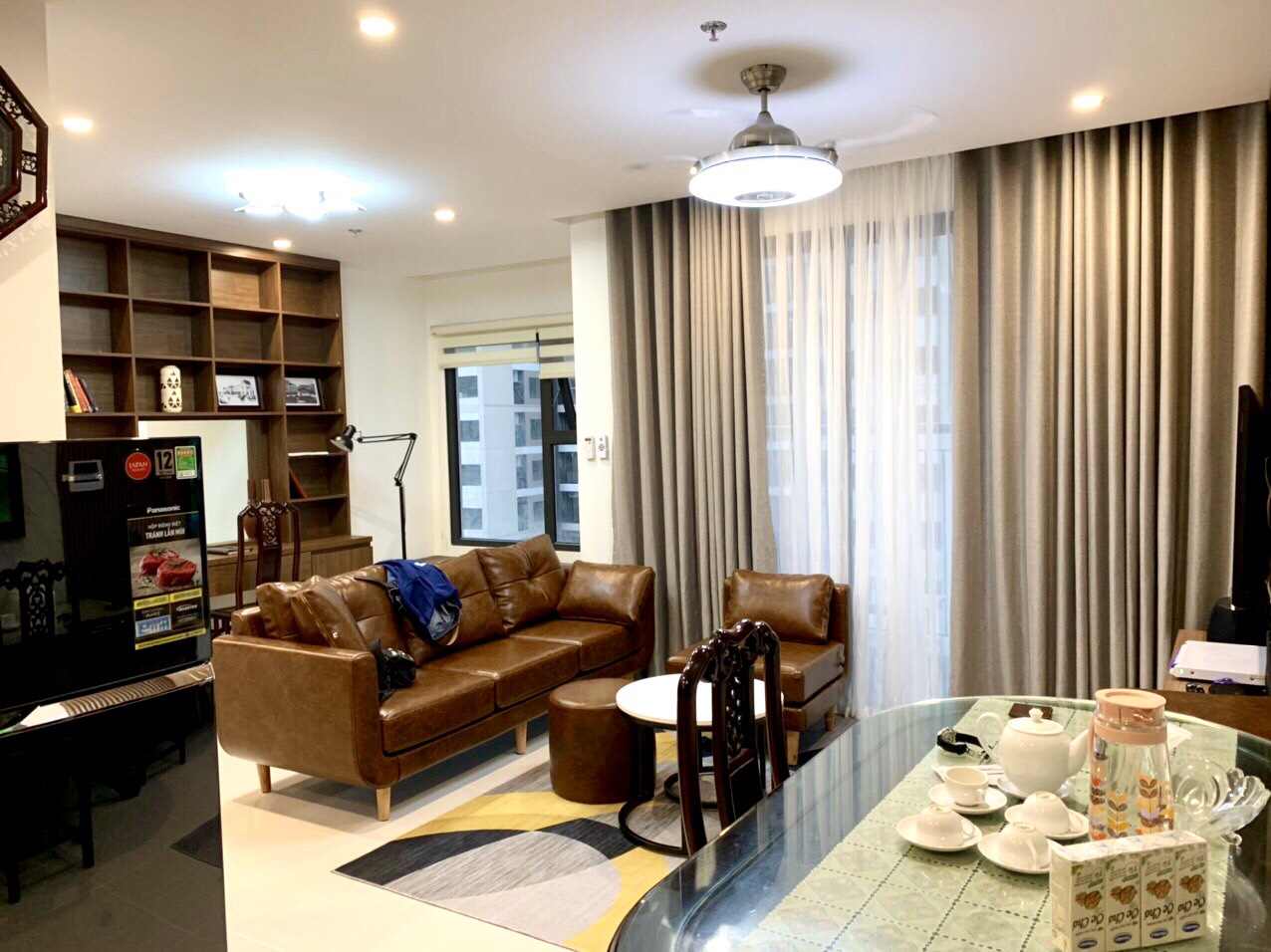 Cho thuê căn hộ 2 ngủ 2 vệ sinh toá S2.06 vinhomes ocean park vừa hoàn thiện 4