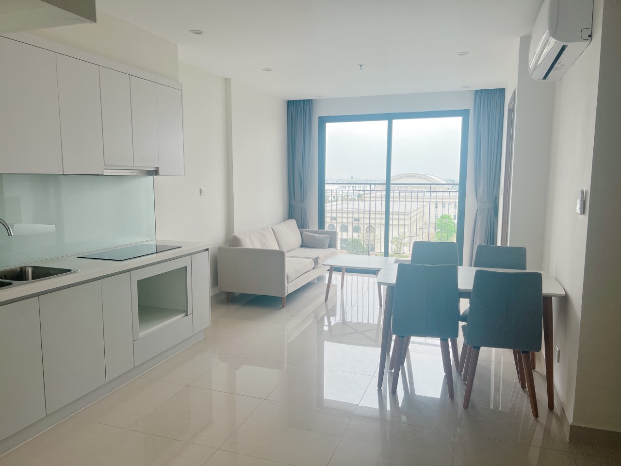 Cho thuê căn hộ 2 phòng ngủ view Vinuni Vinhomes Ocean Park, giá chỉ 7 triệu 2