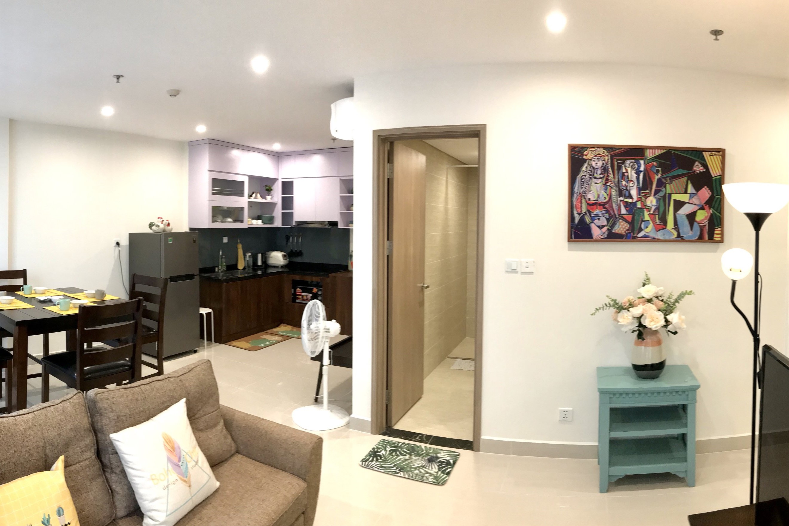 Cho thuê căn hộ chung cư 2 ngủ đủ đồ tại chung cư Vinhomes Ocean Park 5