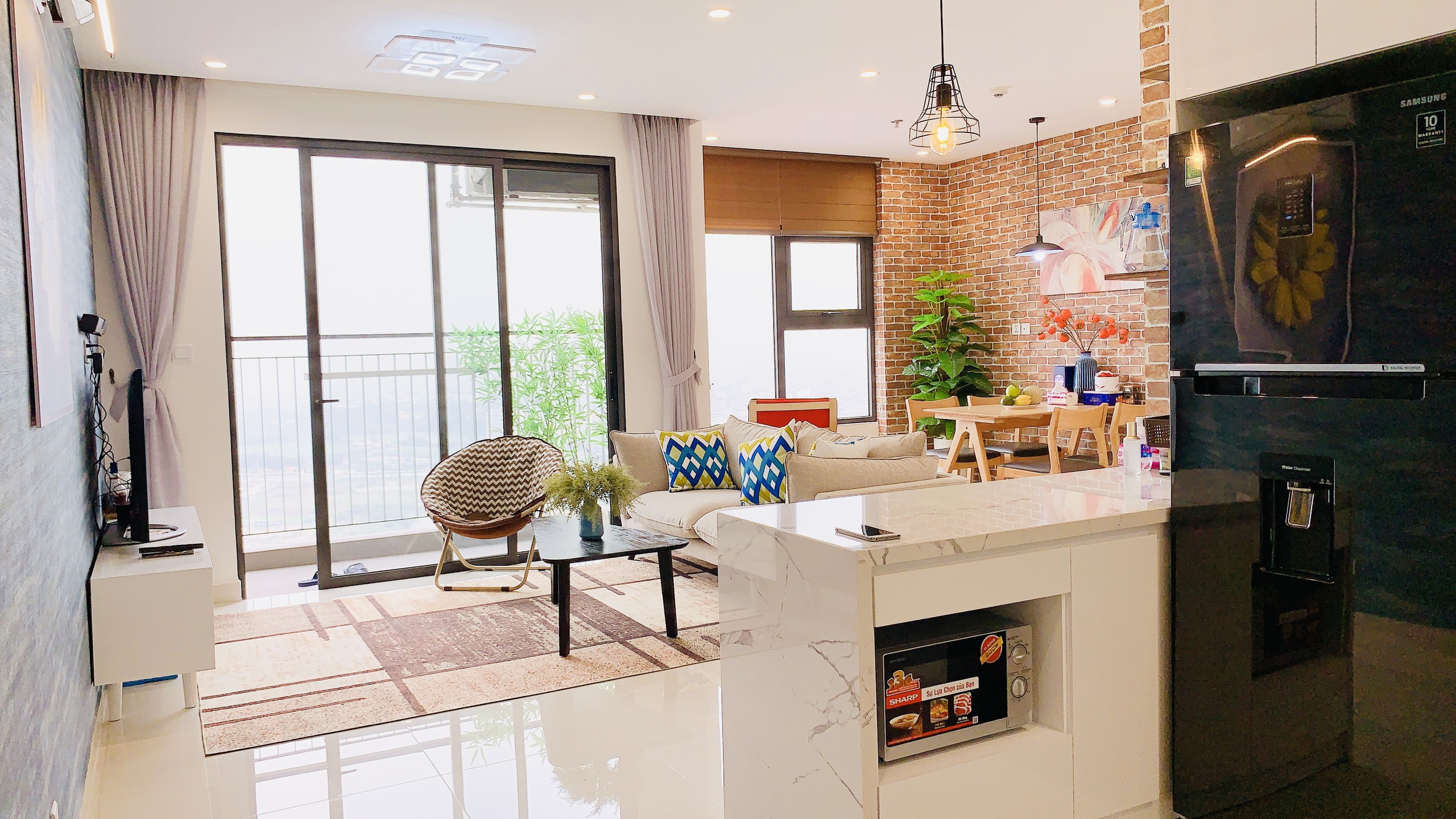 Cho thuê căn hộ tầng cao S1-08 Vinhomes Ocean Park giá 18 triệu bao phí 3