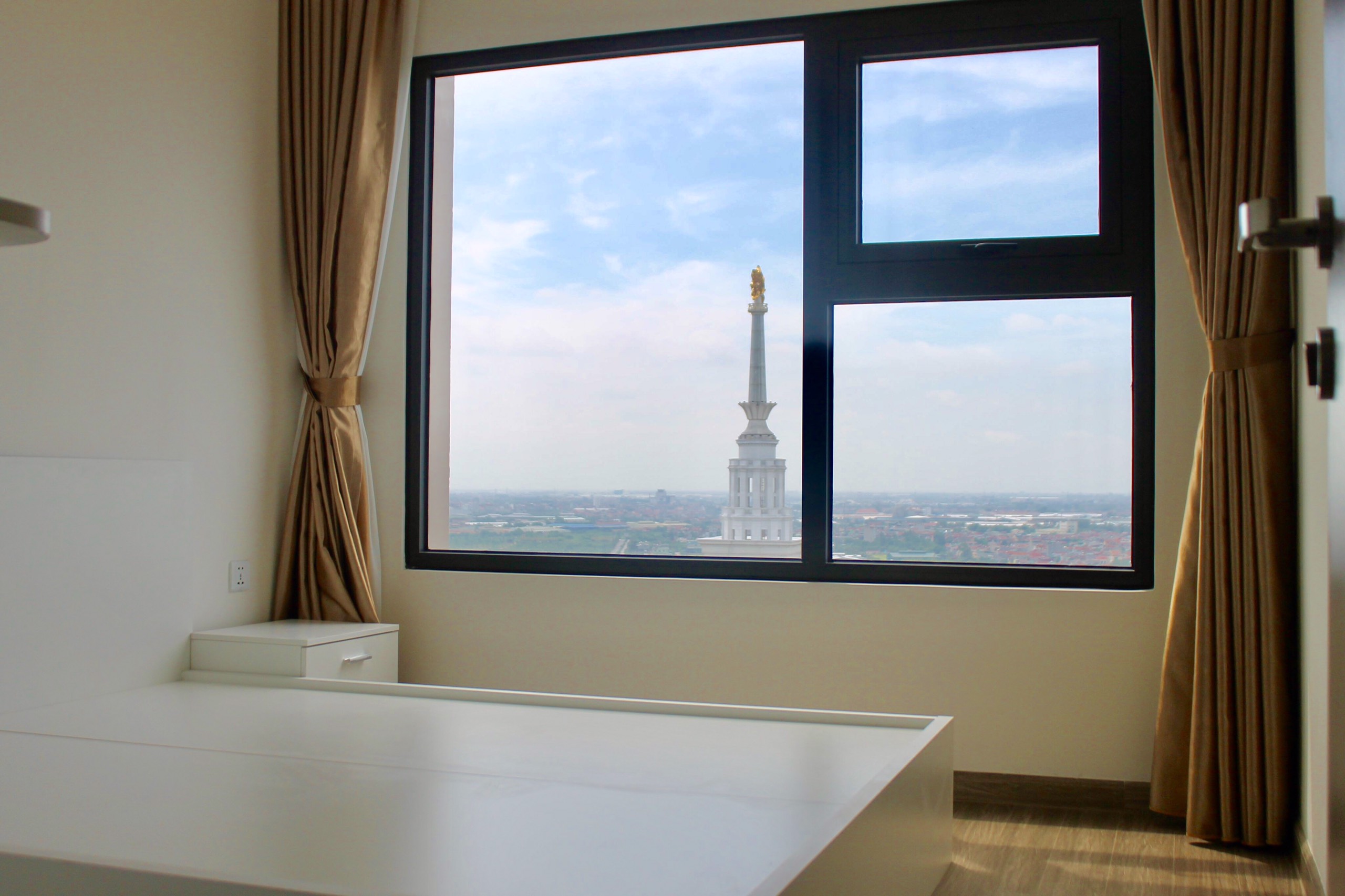 Cho thuê căn hộ chung cư Vinhomes Ocean Park 43m2 1PN + 1 View trường quốc tế Vinuni