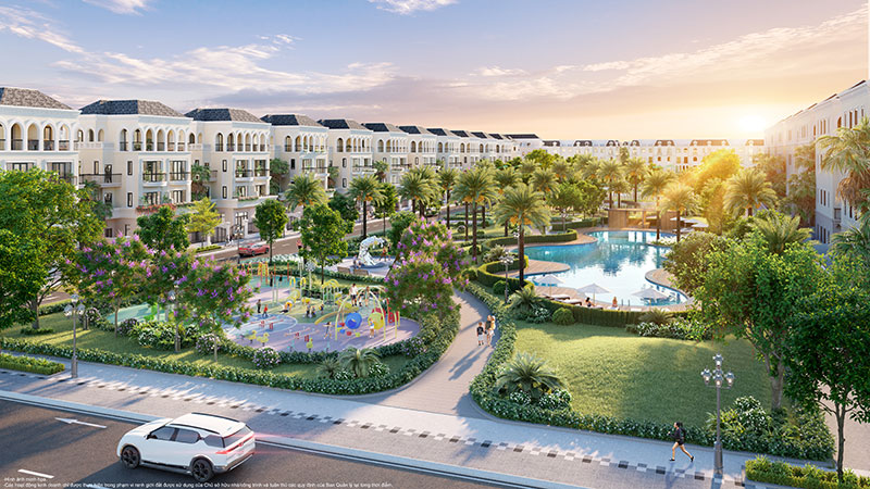 Hệ thống tiện ích của phân khu Cọ Xanh - Vinhomes Ocean Park 2