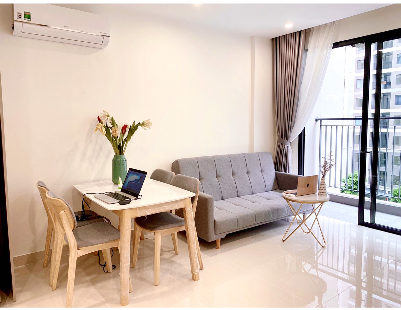 Cho Thuê Căn Hộ 1PN + 1 Vinhomes Ocean Park Đầy Đủ Nội Thất