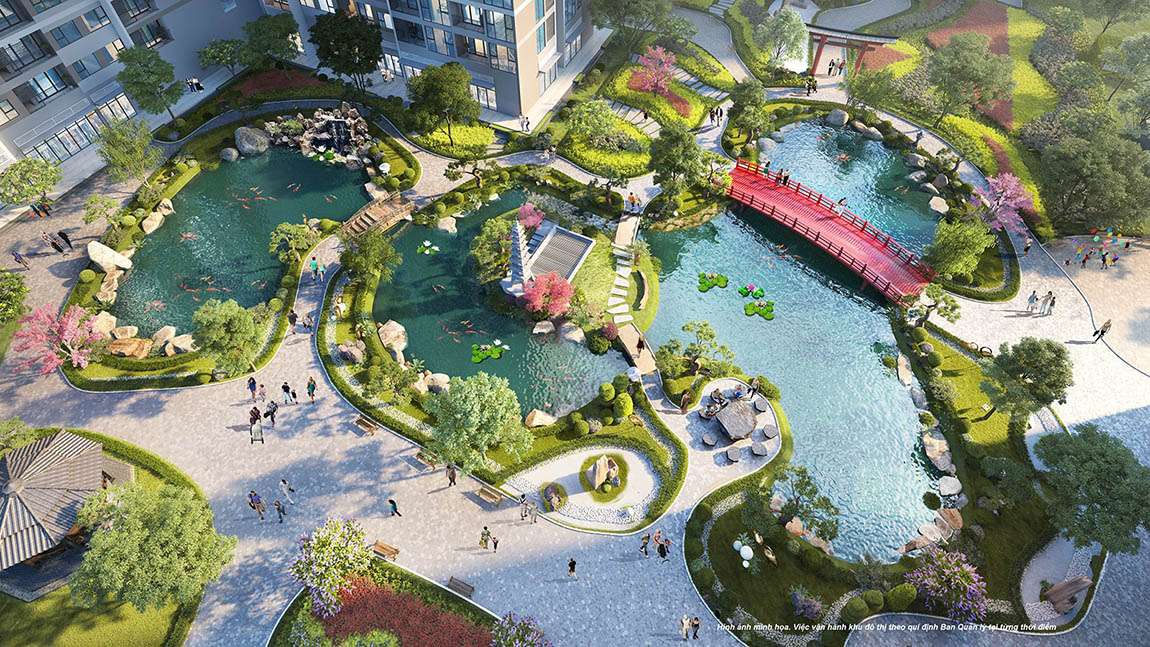 Cho thuê căn hộ chung cư 1 phòng ngủ toà Ruby Vinhomes Ocean Park