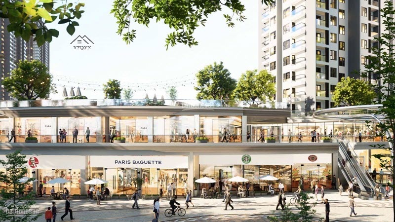 Bán shophouse chân khối đế mặt tiền rộng tại Vinhomes Ocean Park 2 hướng Tây Nam