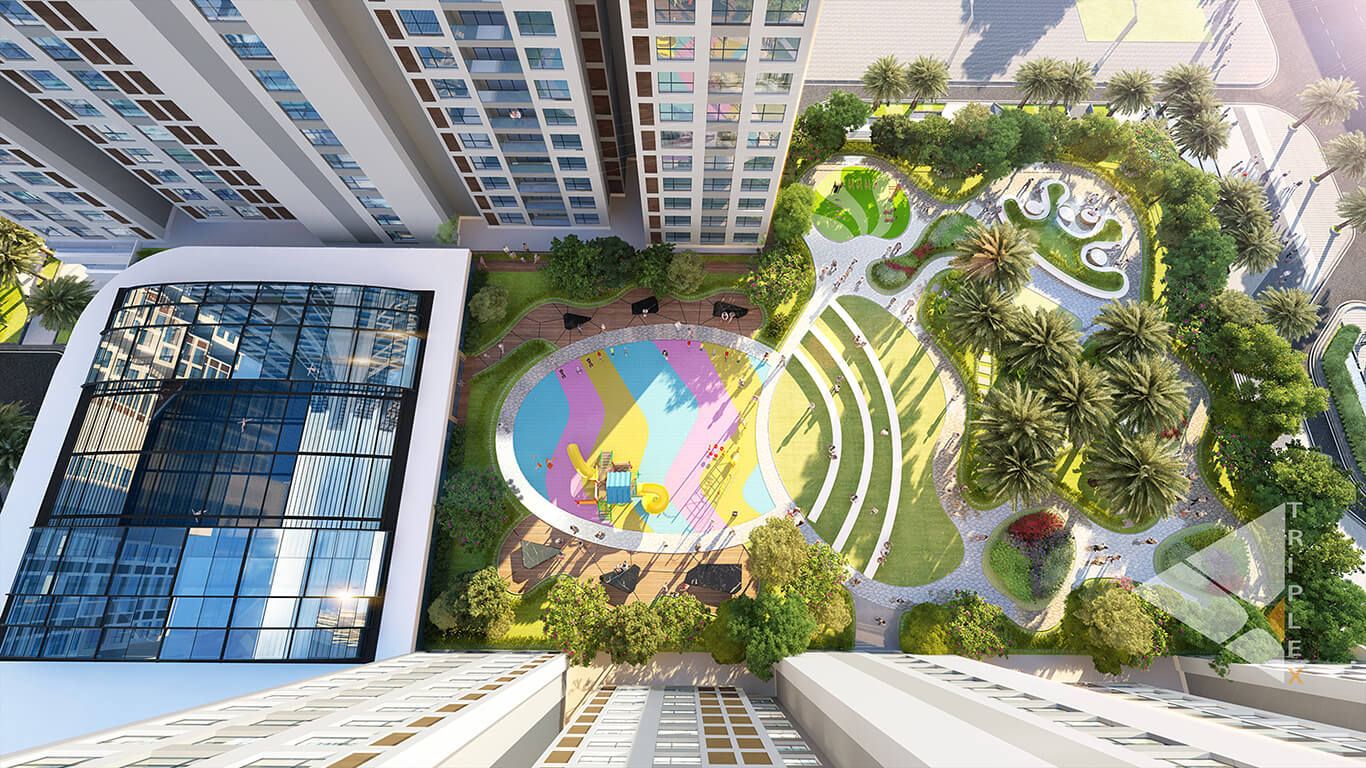 Căn hộ 2 phòng ngủ đủ đồ Ruby 2 tại Vinhomes Ocean Park đầy đủ đồ cho thuê