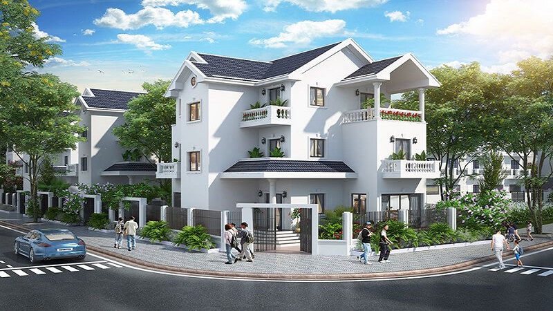 Cho thuê biệt thự đơn lập 144m2 đại lộ hừng đông Vịnh Tây Vinhomes The Crown