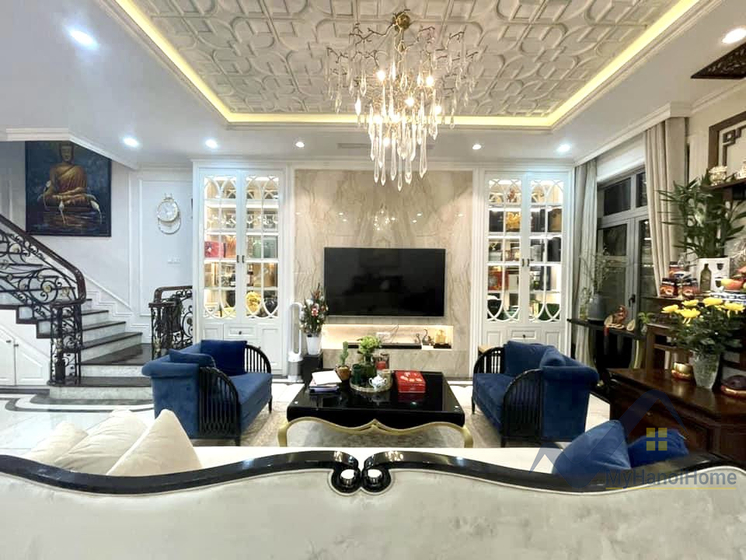 Cho thuê biệt thự Vinhomes Ocean Park 2 - Phân khu Ngọc Trai - DT: 167m2 x 4 tầng + 1 tum