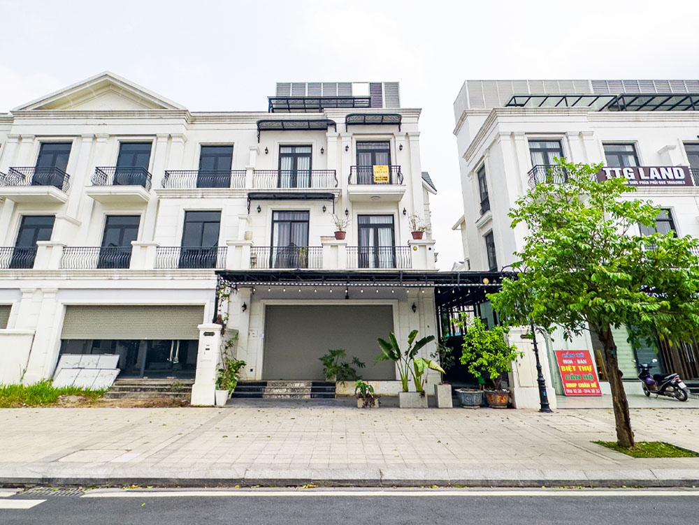 Cho thuê nhà phố shophouse San Hô Vinhomes Ocean Park - MT: 9m - DT: 120m2 x 3 tầng