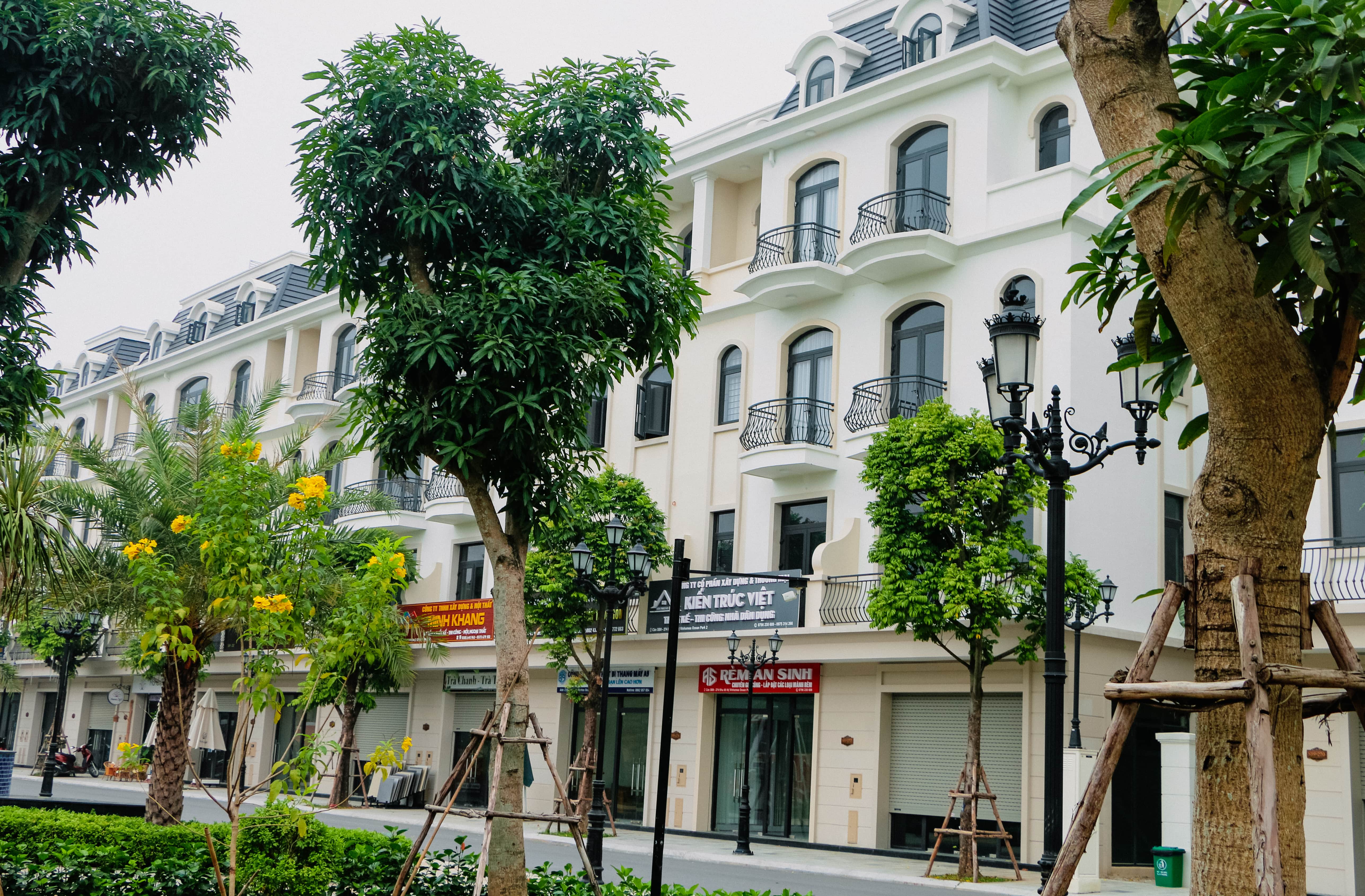 Cho thuê shophouse Sao Biển 10 - DT: 109m2 Vinhomes Ocean Park 2, đối diện dãy biệt thự song lập Sao Biển