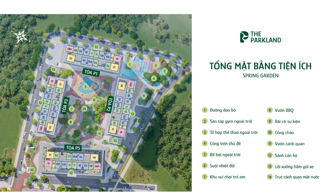 Mặt bằng thiết kế The Parkland Imperia Ocean Park2 Hưng Yên