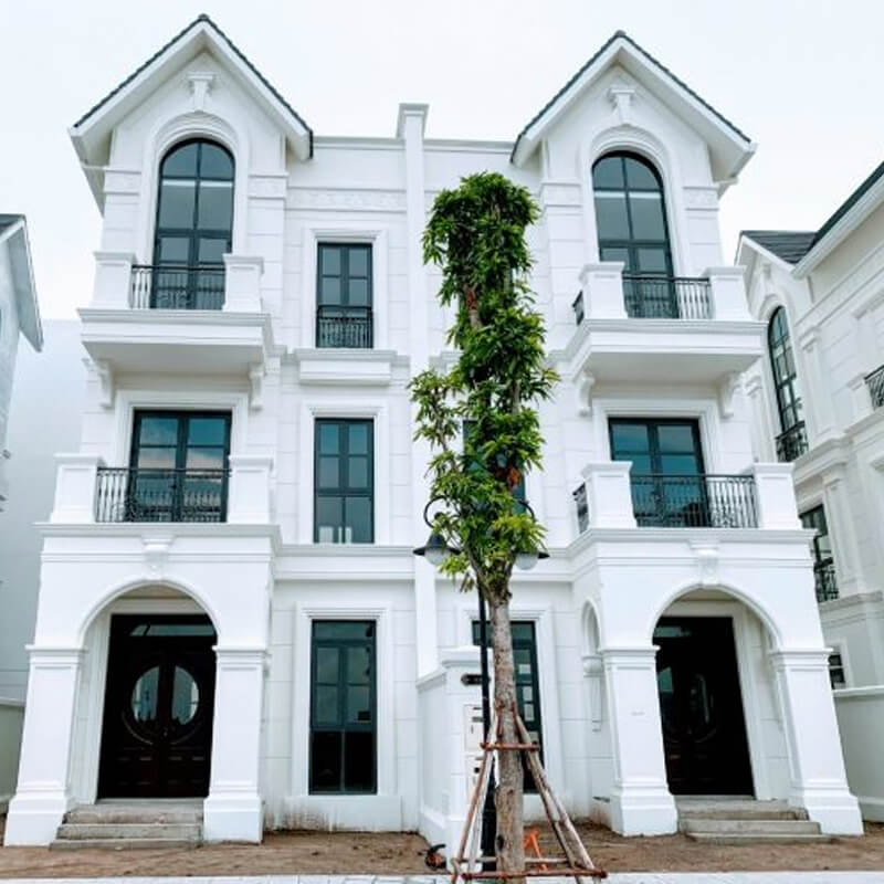 Thiết kế biệt thự Hải  u khu đô thị Vinhomes Gia Lâm