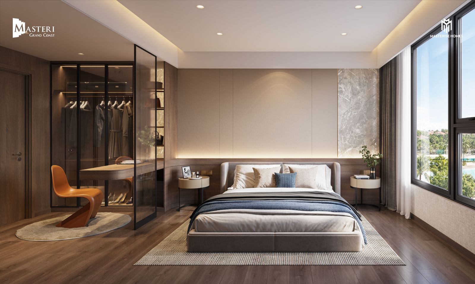 Nhà mẫu Masteri Grand Coast và trải nghiệm trực quan không gian sống hàng hiệu phía Đông