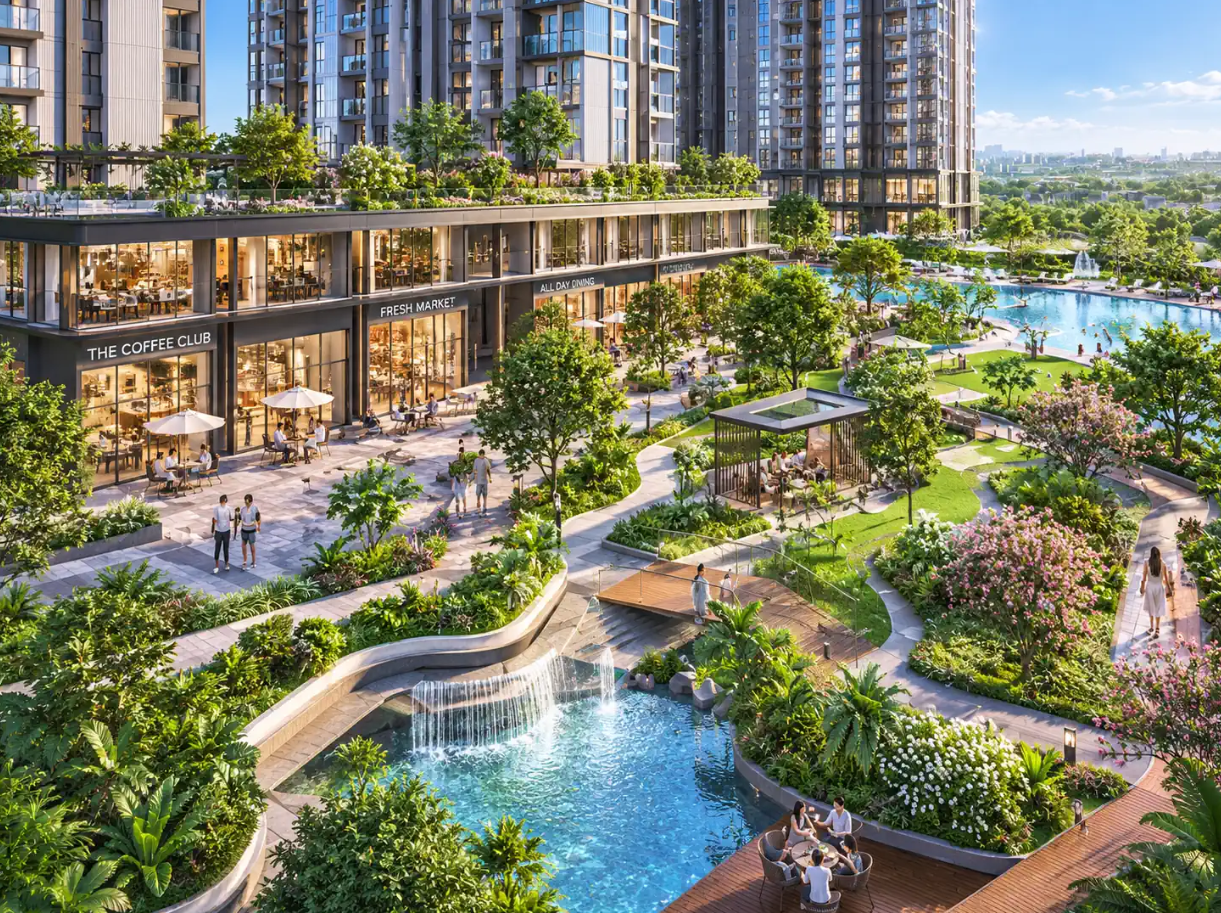 Thiết kế The Cityon Imperia và dấu ấn kiến trúc đương đại ven dòng sông biển