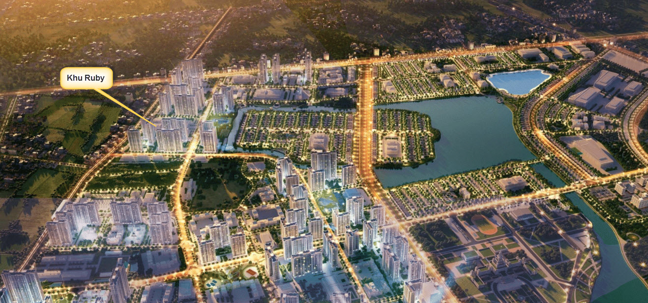 Cho Thuê Căn Hộ Tòa R201 - R209 Phân Khu Ruby Vinhomes Ocean Park