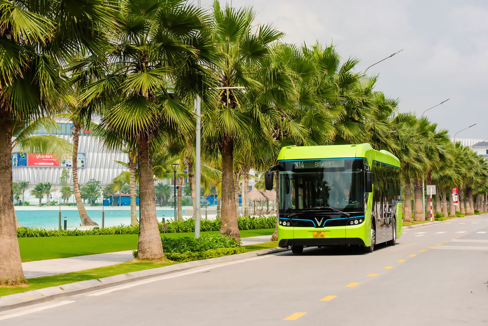 Xe bus điện Vinhomes Ocean Park