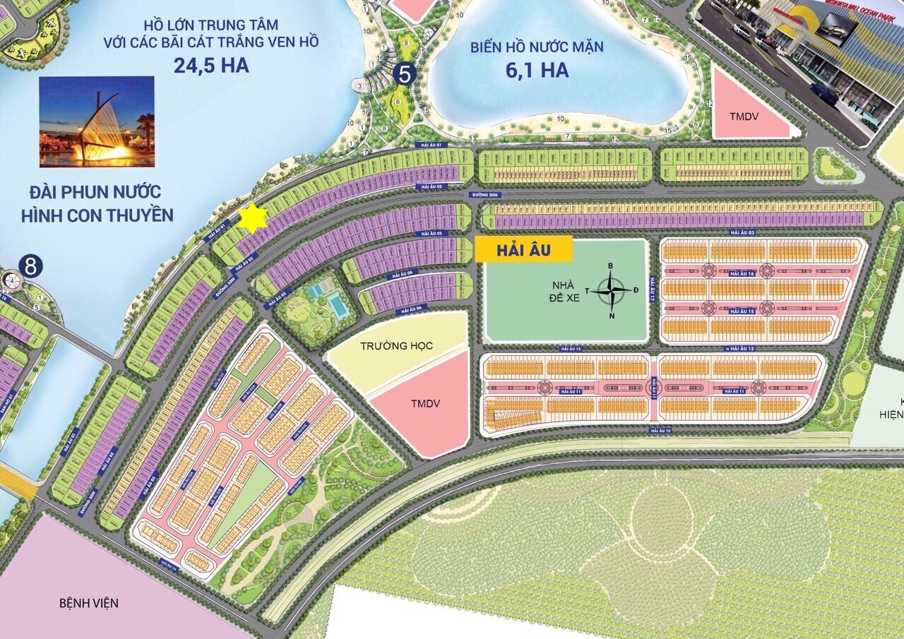 phân khu Hải Âu Vinhomes Ocean Park