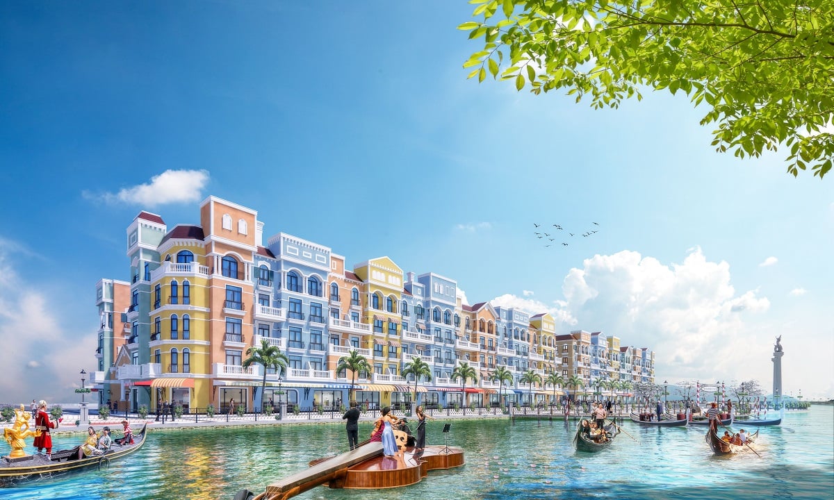 Sắp khai trương phân khu Venice Mega Grand World