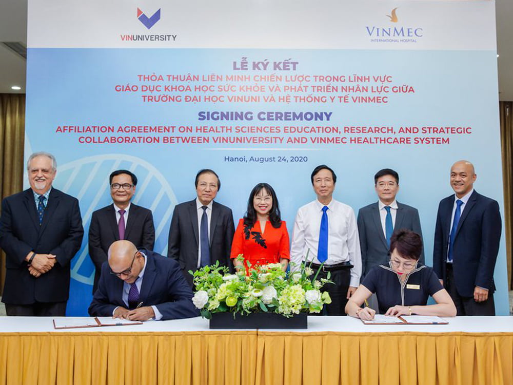 Lễ ký kết Đại học VinUni - Vinmec