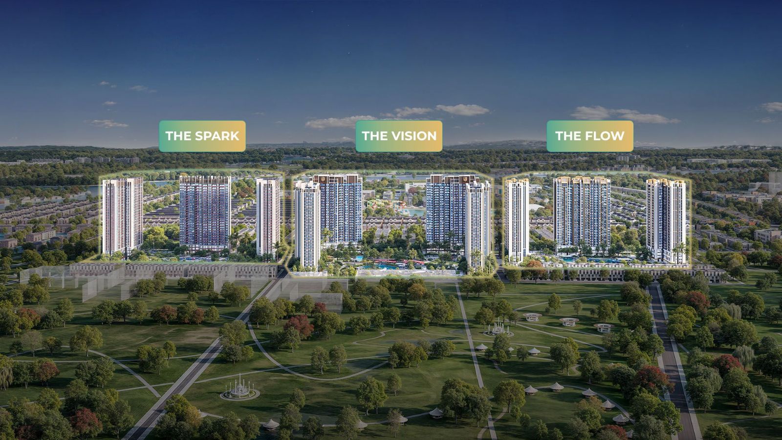 Quy hoạch Masteri Era Landmark và cấu trúc phân khu thông minh