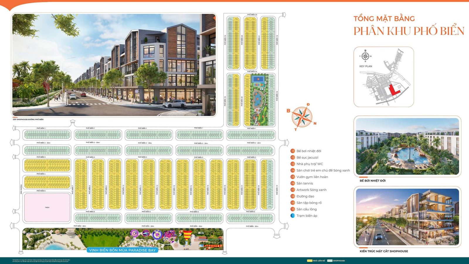Phân khu Phố Biển Vinhomes Ocean Park 3 The Crown Hưng Yên