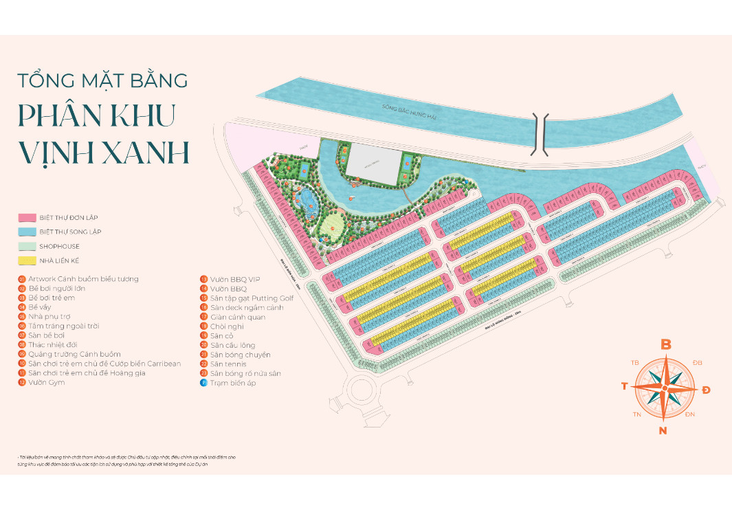 phân khu Vịnh Xanh Vinhomes Ocean Park 3