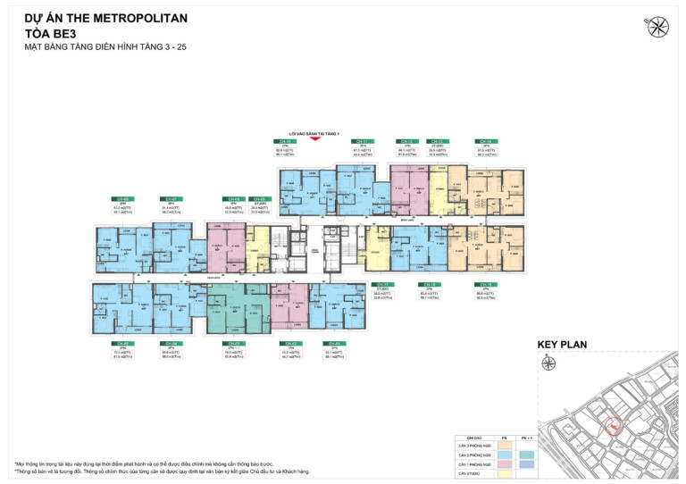 mặt bằng thiết kế The Beverly Vinhomes Ocean Park Gia Lâm