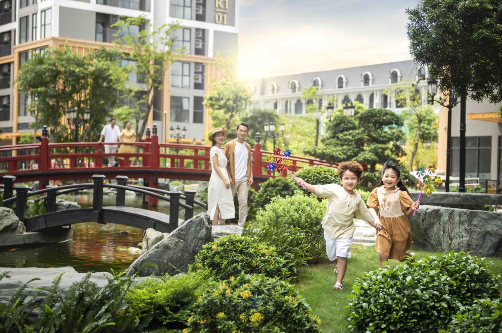 Phân khu The Zenpark đậm chất Nhật Bản 