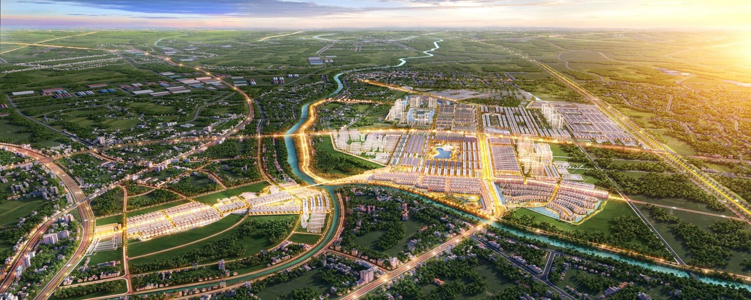 Vị trí The Fullton CapitaLand Ocean Park 3 Hưng Yên