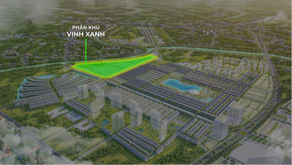 phân khu Vịnh Xanh Vinhomes Ocean Park 3