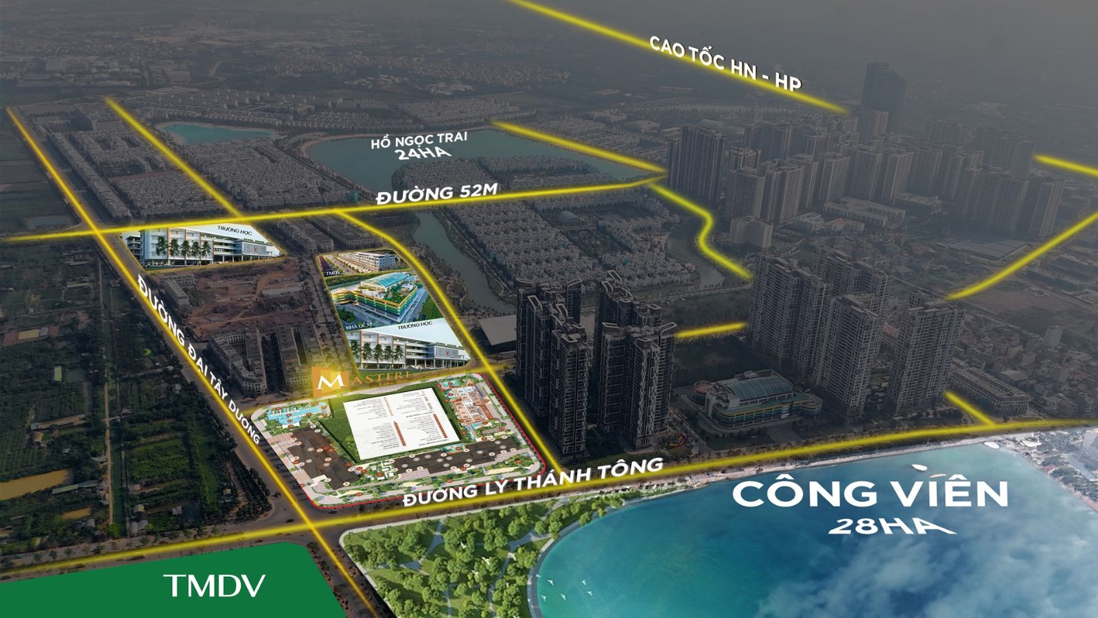 Đường Đến Masteri Lakeside Ocean Park Gia Lâm - Thông tin chi tiết